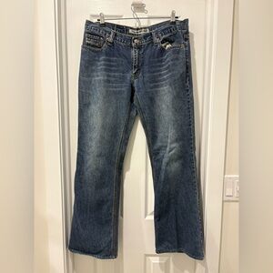 Diesel Bootcut Low Rise Classic Blue Denim Jeans Y2K 34x30 men’s